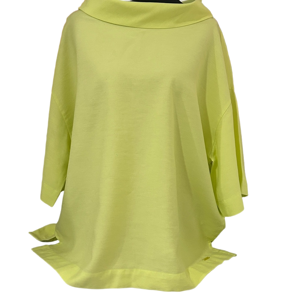 Cholet Light Green Textured Knit Blouse Flowy Wide Sleeve Top XL